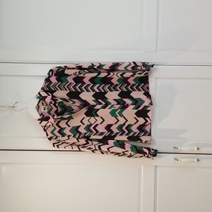 M missoni shirt beautiful  prints with green black pink